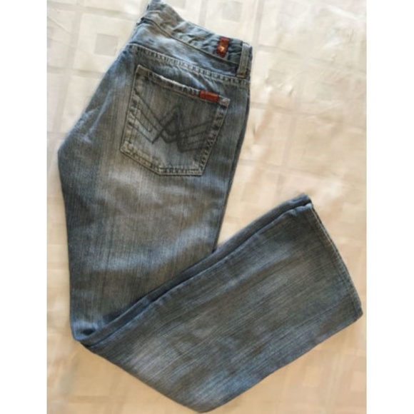 7 For All Mankind Denim - Seven 7 For All Mankind Denim Bootcut Jeans Sz 29
